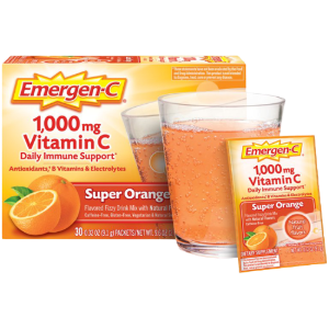 Emergen-C VitaminC 1000mg Super Orange/이머전씨 발포비타민C 파우더 1000mg 30포
